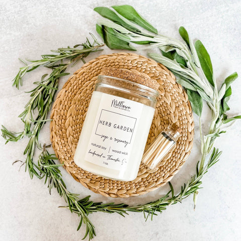 Herb Garden Soy Candle