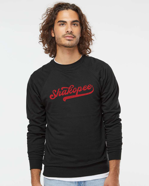 Shakopee Baseball Lettering Lightweight Sweatshirt - Multiple Color Options