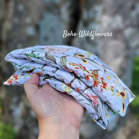 Aromatherapy Hot/Cold Weighted Neck Wraps - Patterns