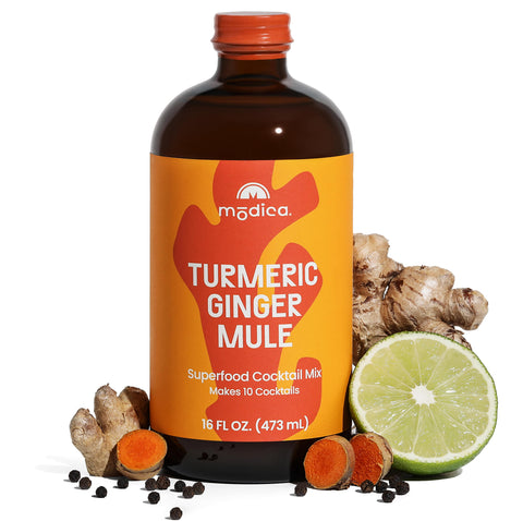 Turmeric Ginger Mule Cocktail + Mocktail Mix