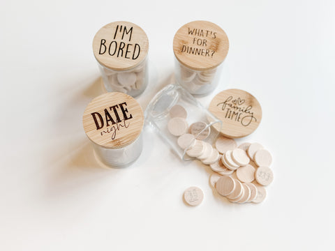 Activity Jars - Engraved Ideas for Any Occasion