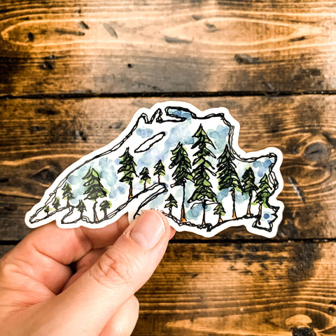 Lake Superior Pines Vinyl Sticker