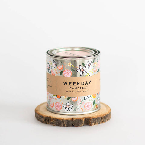 Paint Tin Candle | Home Decor | Hey Beautiful | Orange Lily