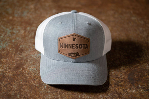 Minnesota Established Hat Heather Gray/White