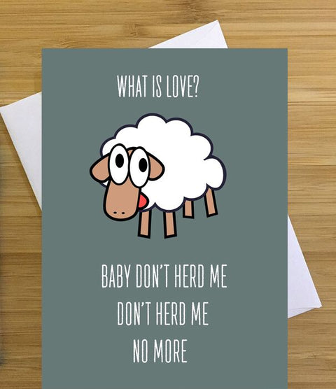 Don't Herd Me Greeting Card CLEARANCE