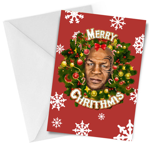 Merry Chrithmis Greeting Card, Christmas Holiday Card