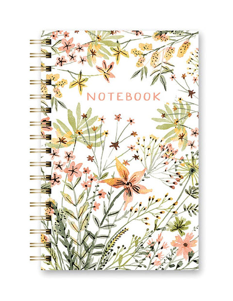 Spiral Notebook Wildflowers