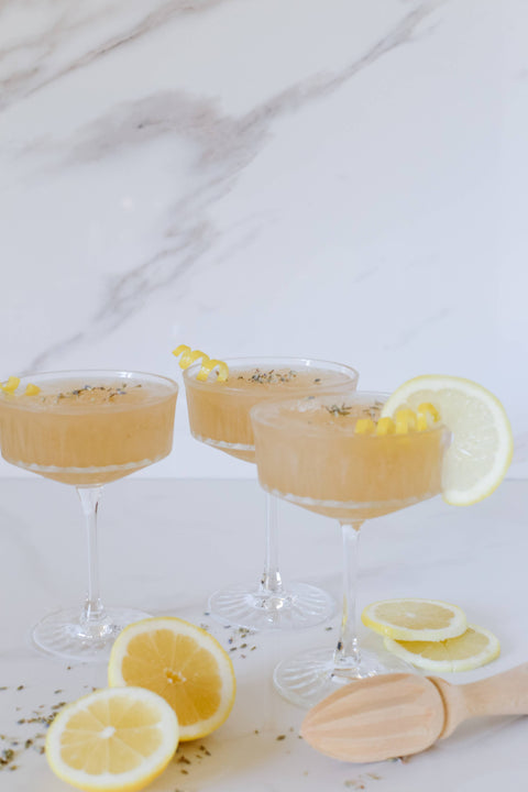 Lavender Lemon Singles - 8+ Organic Cocktails & Mocktails