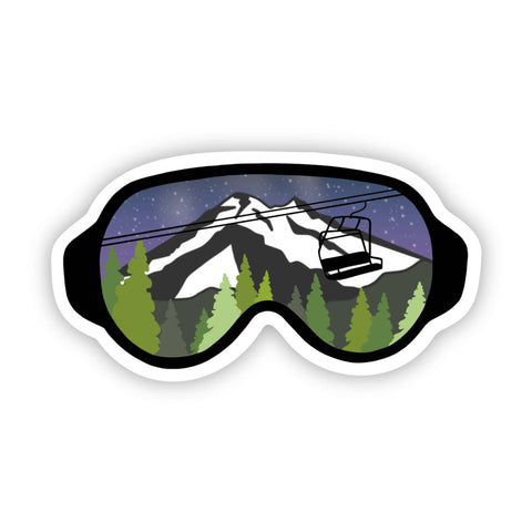 Ski Goggles | Snowboard Goggles Sticker