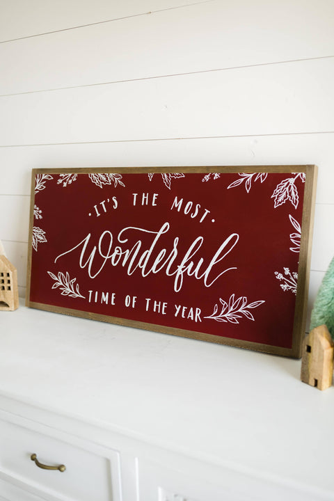 It's the Most Wonderful Time of the Year | Wall Art