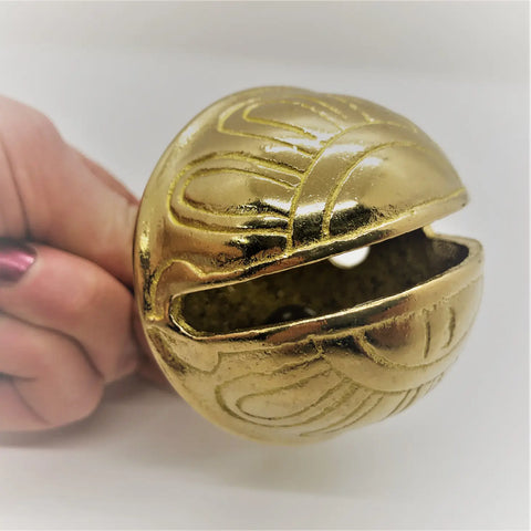 Solid Brass Sleigh Bell - 5 sizes available.