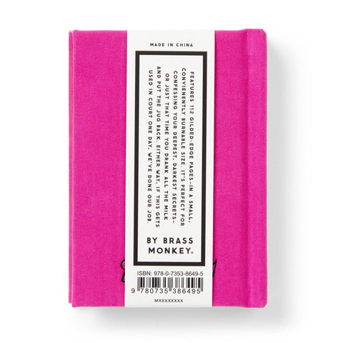 Brass Monkey Tiny Diary for Not So Tiny Secrets