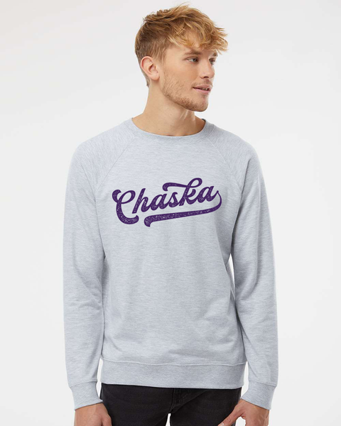 Chaska Baseball Lettering Lightweight Sweatshirt - Multiple Color Options