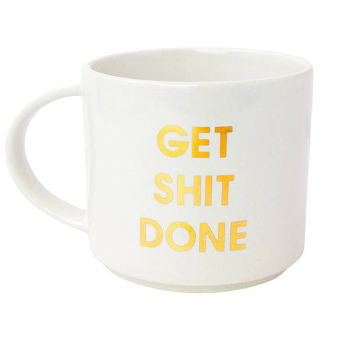 Get Shit Done Jumbo Stackable Mug