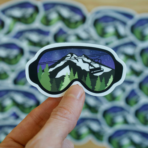 Ski Goggles | Snowboard Goggles Sticker