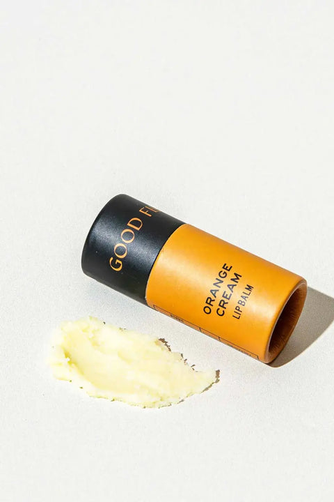 Orange Cream Organic Lip Balm / 0.3 oz Biodegradable Tube 🍊