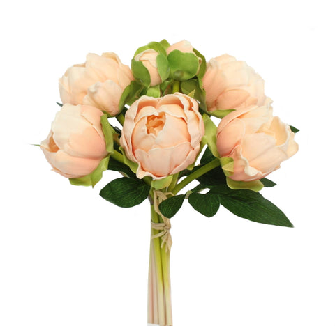 Real touch artificial Peony bouquet