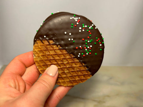 Stroopwafel Single Packs: Peppermint