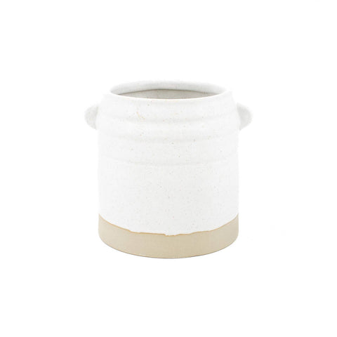 White Ceramic Jar