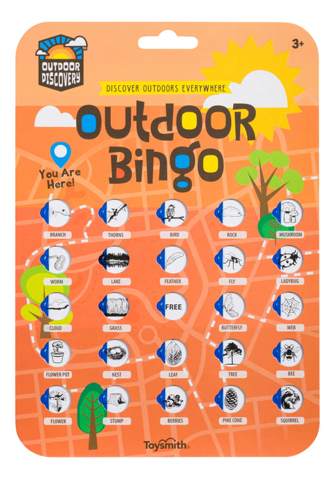 Outdoor Discovery Outdoor Bingo 4 Pack-Travel or Yard Game