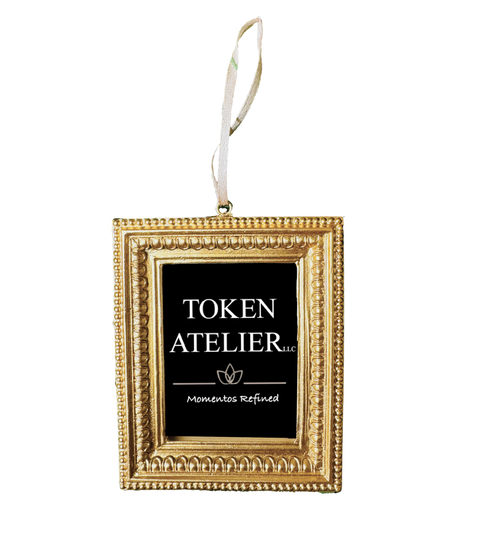 Gold Framed Vintage Ornament 