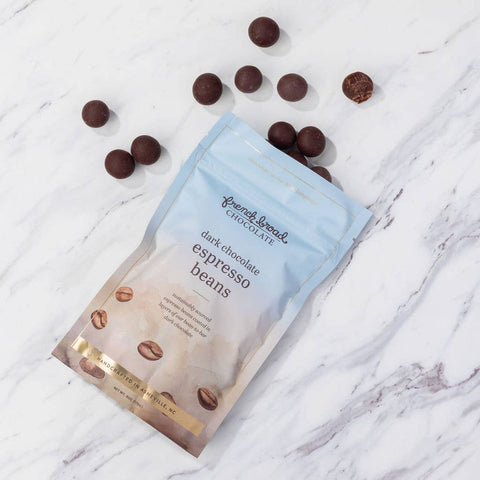 Dark Chocolate-Covered Espresso Beans - 6oz