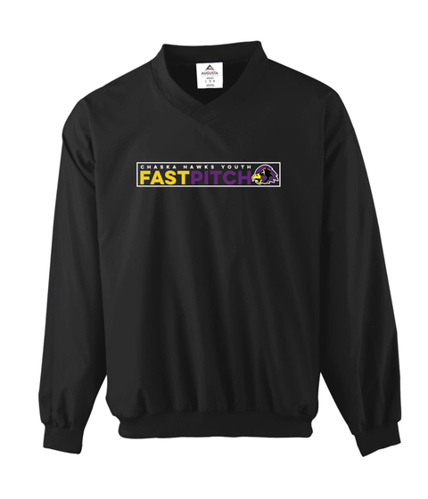 Chaska Hawks Youth Softball - Adult Windbreaker/Water-Resistant Pullover