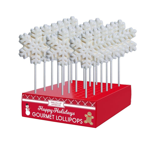 Snowflake Lollipops
