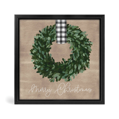 Merry Christmas Framed Canvas