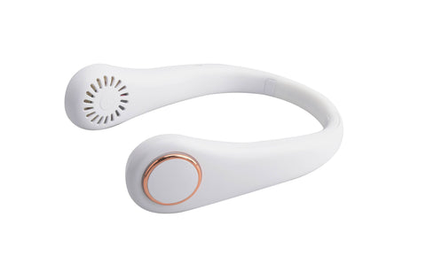 Bladeless Cool Breeze Neck Fan - White