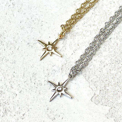 Christmas North Star Necklace | Santa Sleigh Stocking Stuffer