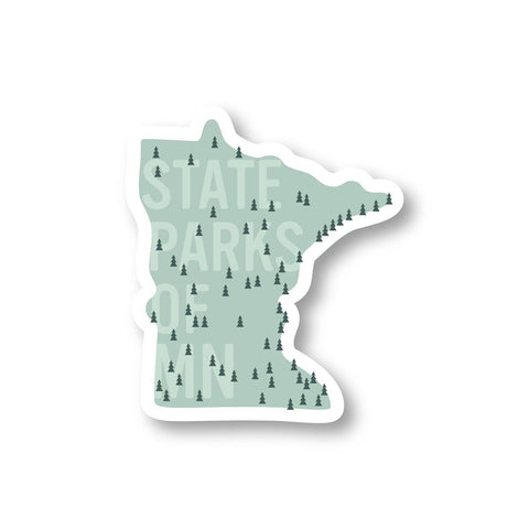 MN State Parks Sticker: Original