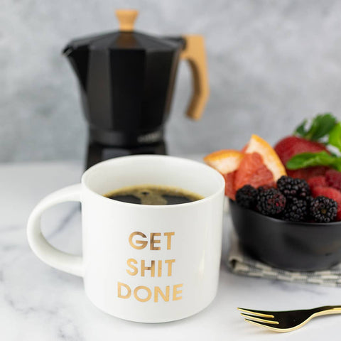 Get Shit Done Jumbo Stackable Mug