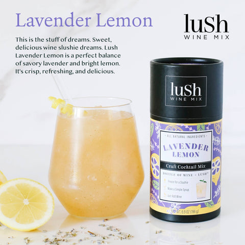 Lavender Lemon Singles - 8+ Organic Cocktails & Mocktails