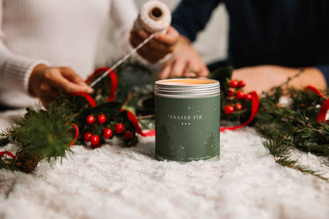 Fraser Fir Large 2-Wick Candle Tin