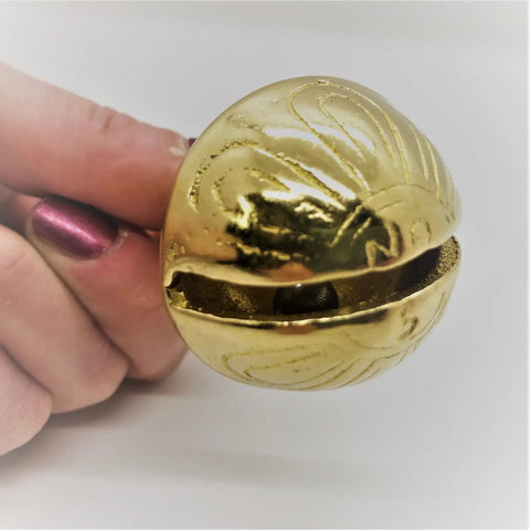 Solid Brass Sleigh Bell - 5 sizes available.