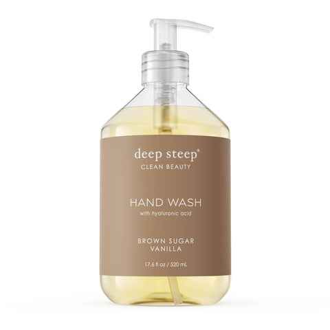 Argan Oil Liquid Hand Wash - Brown Sugar Vanilla - 17.6oz