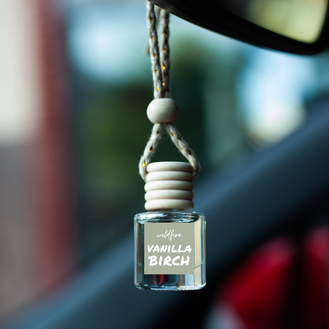 Vanilla Birch - Hanging Car Air Freshener