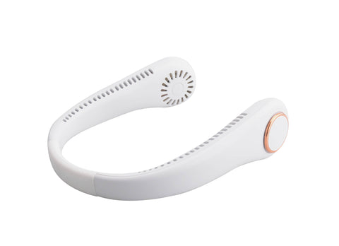 Bladeless Cool Breeze Neck Fan - White