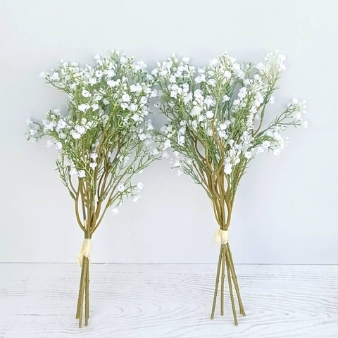 Pack of 5 stems-real touch baby's breath bundle