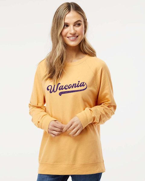 Waconia Baseball Lettering Lightweight Sweatshirt - Multiple Color Options