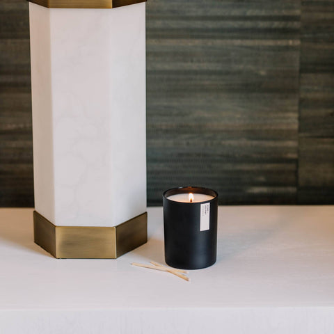 Home + Holiday - Matte Black Tumbler Soy Candle