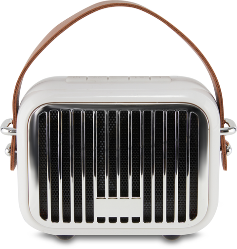 Mini Bluetooth Retro Speaker - White