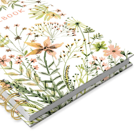 Spiral Notebook Wildflowers