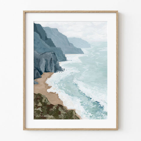 "Cliffs Shore" Print