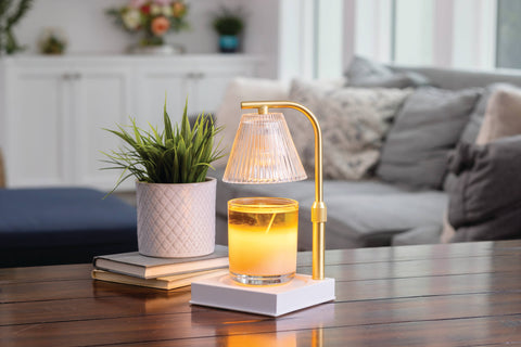 Gold Luna Candle Warmer Lamp