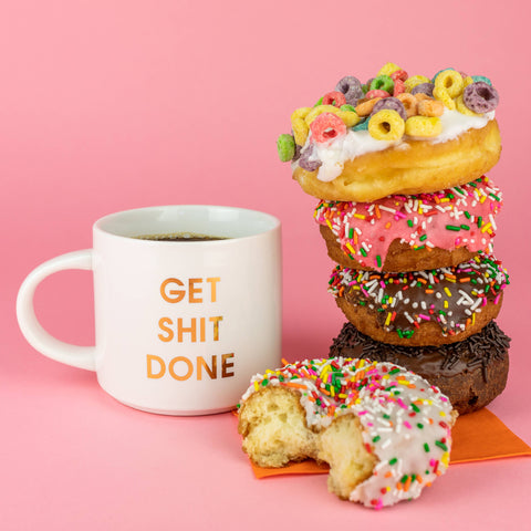 Get Shit Done Jumbo Stackable Mug