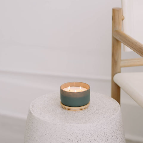 Evergreen + Eucalyptus - Resilience Series 3 Wick Soy Candle