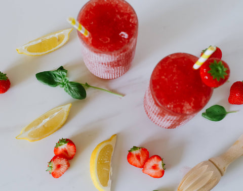 Strawberry Basil Lemonade Singles