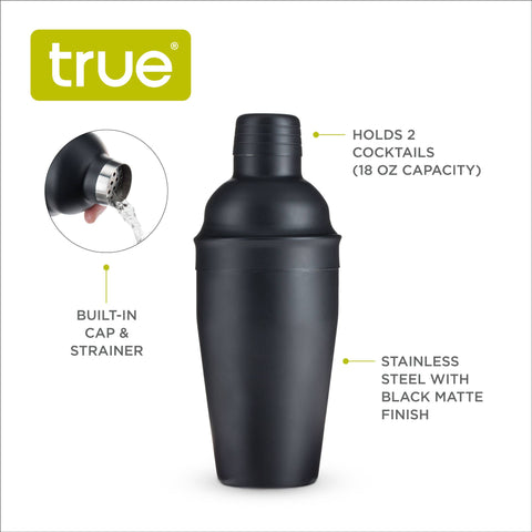 Ash: 18-Ounce Cocktail Shaker by True
